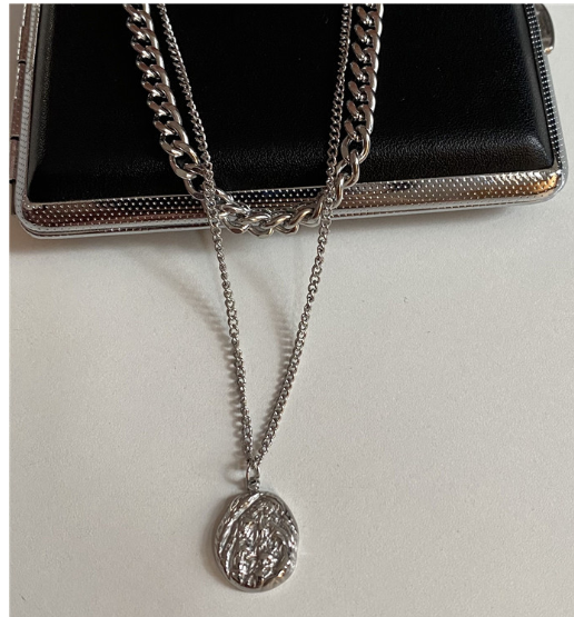 "The Sovereign — Mystic Ocean Retro Gold Coin Pendant"