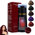 "The Transformation — Instant Color Shampoo in Ruby Red"