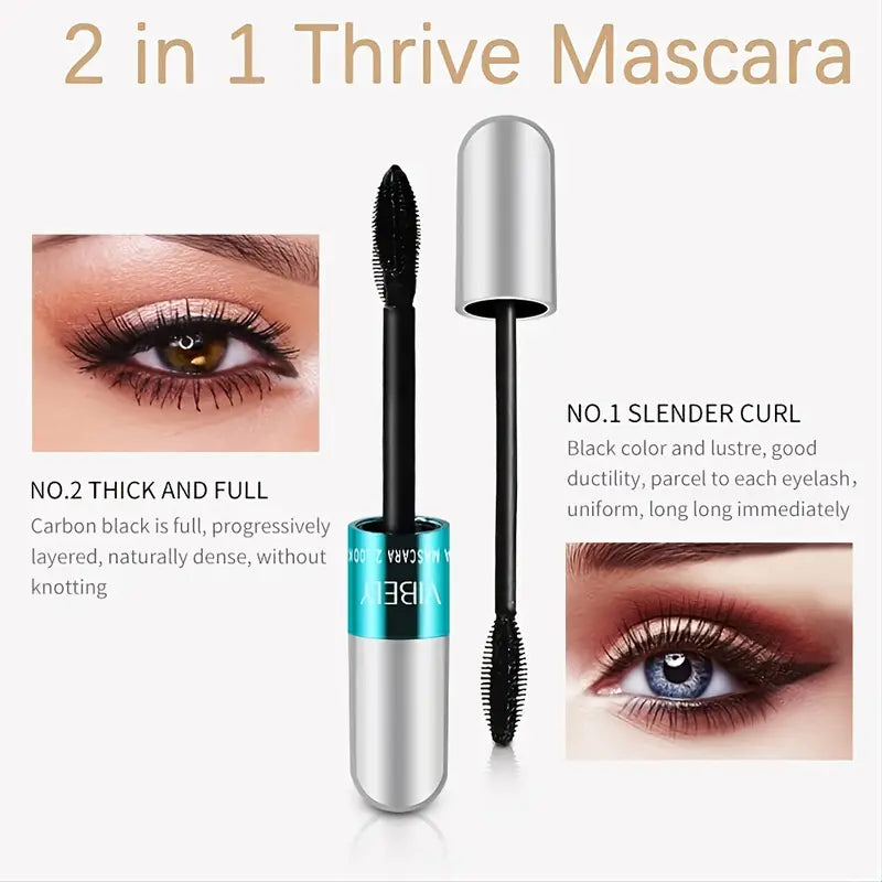 "The Lash Luxe — 4D Silk Fiber Lengthening & Volumizing Mascara"
