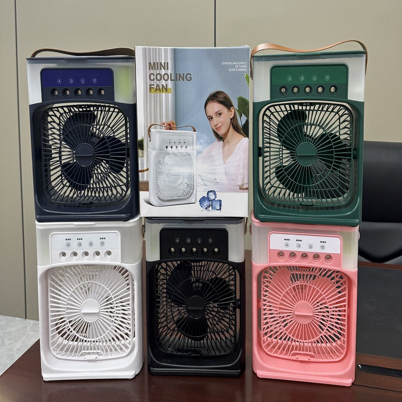 The Arctic Breeze — 3-in-1 Portable Air Cooler, Fan & Humidifier for Home, Office & Car