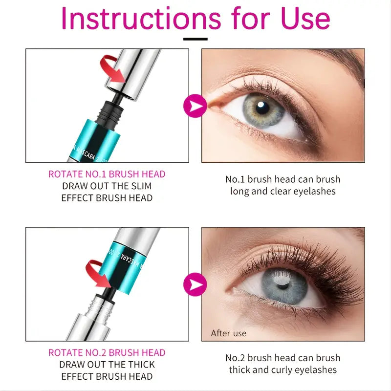 "The Lash Luxe — 4D Silk Fiber Lengthening & Volumizing Mascara"