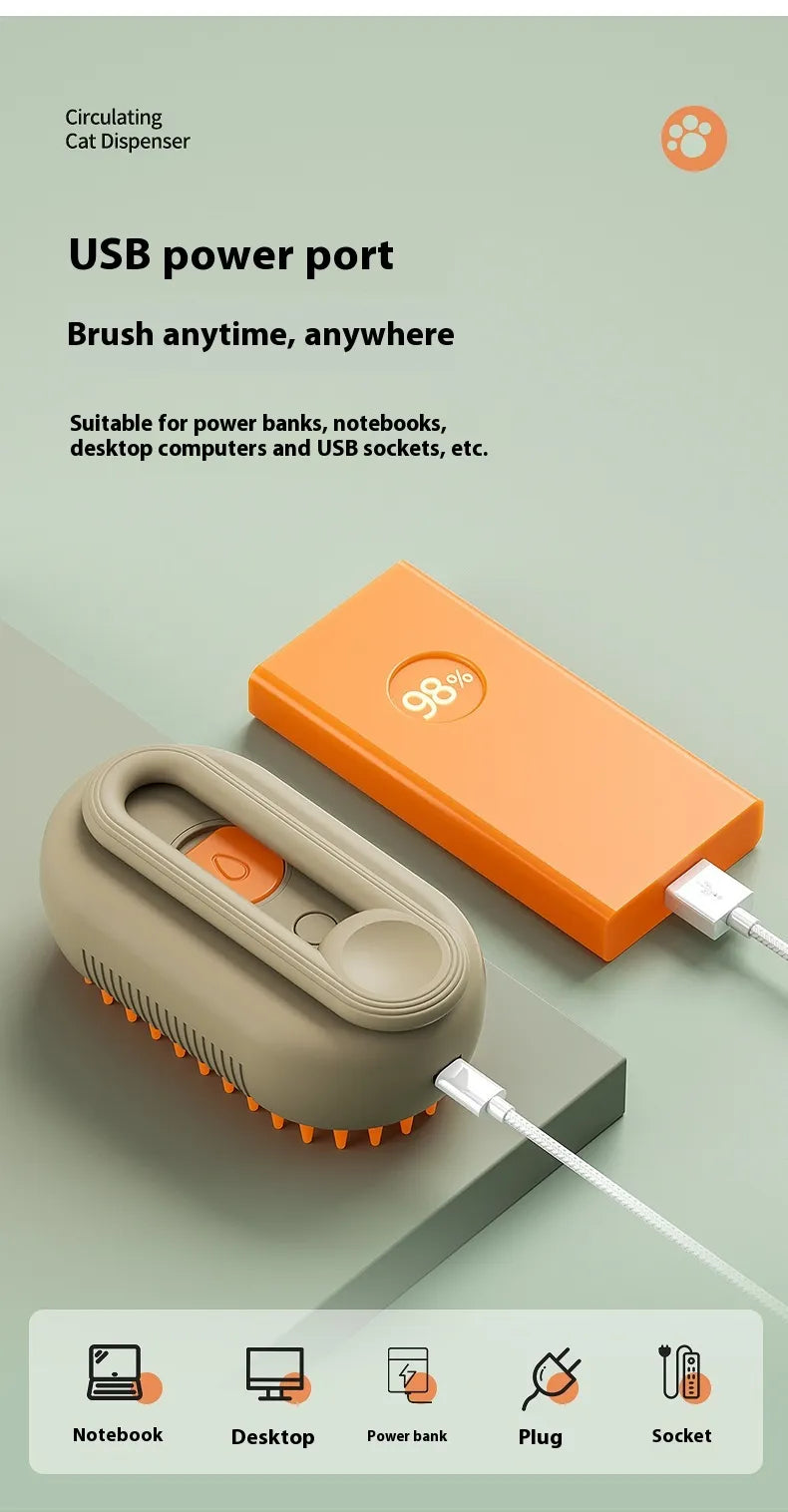 Pet Spray Massage Comb