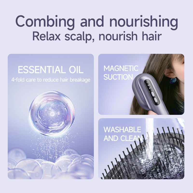 "The Scalp Revival — Red Light Therapy Massage Comb"